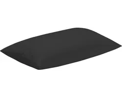 Tencel Kussensloop Zwart 80 x 40 cm