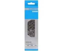 Shimano Ketting 116 schakels - Hyperglide technologie - 6/7/8-speed compatibel - Staal - Grijs