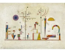 Kunstdruk Wassily Kandinsky - Ernst Spaß 70x50cm