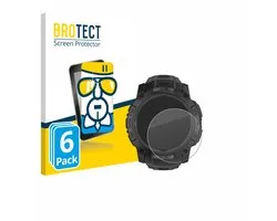Screenprotector 6 Stuks voor Garmin Instinct 3 Tactical AMOLED Edition (50 mm) Beschermglas transparant