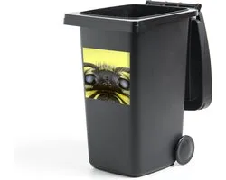 Container sticker Wesp - Insecten - Geel - 40x40 cm - Kliko sticker