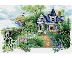 DD15.024 DIAMOND DOTZ® - 61x90cm - Summer Hideaway