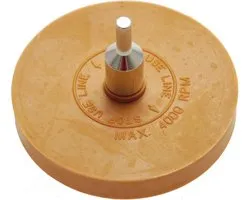 Caramelschijf Boormachine Folie Gum Stickerverwijderaar Foil Eraser Drill