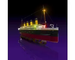 Light My Bricks (LMB) 2.0 Ensemble d'éclairage pour LEGO #10294 Titanic