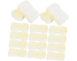 minkissy 60Pcs Lampshade Cleaning Brush Dust Cleaning Wipes Dust Cleaning Tool Pet Cleaner Sauna Hat For Men Dry Cleaning Chandelier Cleaner Drop Dry Curtain Duster White
