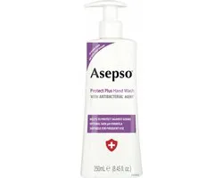 Asepso - Protect Plus - Antibacteriële Handzeep/Zeeppomp - 250ml