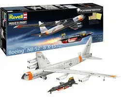 Revell Modelbouwpakket Vliegtuigen - 03793 Boeing B-52D Stratofortress - Platinum Edition - Amerikaanse Straaljager Plastic - 1:72 - Modelbouw