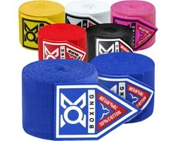 Bandages de boxe OXBOXING - Set de 2 - Bandages intérieurs de 4,5 m pour Boxe et MMA - Protection des poings et des poignets - Idéal pour l'entraînement et les salles de sport