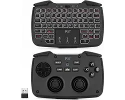 Mini Wireless Game Controller Mouse Keyboard Combo RT707, 2.4GHz