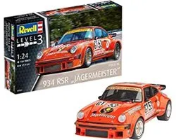 Revell Modelbouwpakket Auto - 07031 Porsche 934 RSR -Jägermeister- Plastic - 1:24 - Modelbouw