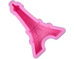 Eiffel Toren Silicone Mould voor Taarten, Chocolade, Zeep en Polymer Klei - Creatieve Decoratie Tool voor Bakken en DIY-projecten