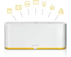 Somfy TaHoma Switch - smart home hub - Zigbee, io-home control & RTS - Google Home, Alexa & Apple HomeKit - slimme schakelaar voor rolluiken, zonwering, raamdecoratie & verlichting