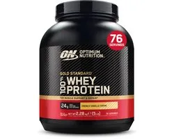 Optimum Nutrition - Gold Standard 100% Whey Protein - Vanille française - 2270 g (71 shakes)