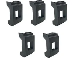 Keystone Adapter, Compatible with Vimar Idea - RJ45, RJ11, HDMI, Optical, TV - Easy Installation - Italian Quality (5) - ShopVlot
