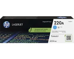 HP 220A - Tonercartridge - Origineel - Standaard Capaciteit - Cyaan