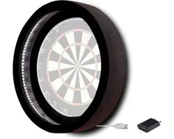 Dragon Darts Lunar Eclipse - Dartbord Verlichting - LED Surround - Zwart
