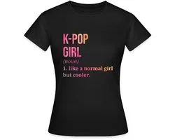 K-Pop Meisje | K-Pop Girl Grappige Definitie T-Shirt Dames