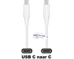 Câble de chargement OneOne de 2,0 m. Câble USB C vers C Extra résistant. Câble de chargement robuste compatible avec les manettes Sony DualSense, Playstation 5 et PULSE 3D Wireless Headset
