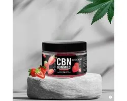 Dutch Hemp CBN gummies - full spectrum - 10 mg - Strawberry