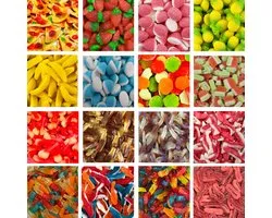 Friandises mélangés - 900 grammes - Pick N Mix - Sweet Sour - Hard and Soft - Scoop Candy - Candy Mix Bag - Snoep - Cadeau