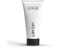 LAYZIN Gezicht & Lichaam Scrub 100ml – Zachte Exfoliërende & Hydraterende Scrub voor Alle Huidtypes – Verwijdert Dode Huidcellen & Mee-eters – Hydraterende Sorbisol Formule – Bereidt Huid Voor op Serums & Microneedling – Unisex