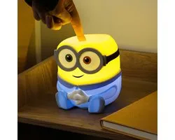 Minions Bob SquishyGlo Silicone Light – Officieel Gelicentieerde Oplaadbare Nachtlamp- Paladone