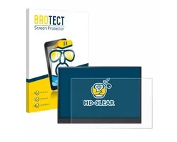 BROTECT - Screenprotector voor LG gram +view 16MR70 draagbare monitor - Folie Beschermfolie transparant