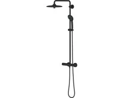 GROHE QuickFix Vitalio Joy 260 douchesysteem - Wandmontage - Waterbesparend - Phantom Black