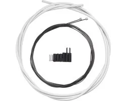 Shimano OPTISLICK Jeu de câbles de changement de vitesse pour vélo de route blanc
