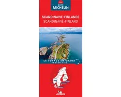 Nationale kaarten Michelin - Michelin Wegenkaart 711 Scandinavië-Finland