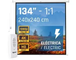 Electric Wall Screen iggual Pantalla Elec. 240x240cm (240 x 240 cm)