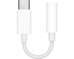 JUALL Adaptateur USB-C vers Jack 3,5 mm - Câble Aux vers USB-C - Adaptateur Audio Connecteur Écouteurs - Convient pour Samsung, Huawei, Xiaomi, Oppo - Wit