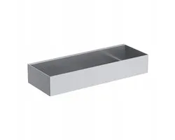 Omnires Douche-Organizer Rechthoekig Nikkel Roestvrij Staal 30cm