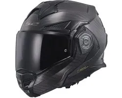 LS2 FF901 Advant X Solid Mat Carbon 06 Systeemhelm - Helm