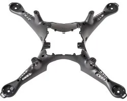 Middenkap - Middle Cover Dark Grey - Donkergrijs - Geschikt voor DJI Phantom 4 Pro