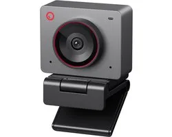 OBSBOT Meet 2 Space Grey - 4K Webcam Voor PC - Met 1/2" Sensor - AI-Framing & Autofocus