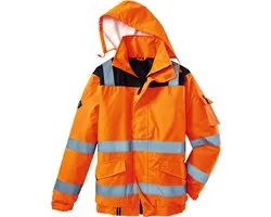 Terrax Workwear Oranje veiligheidsjas voor piloten