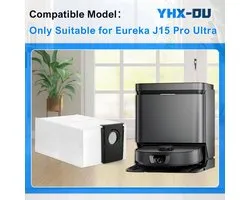 Dailygoods- Stofzak 3L - 6 Stuks - Geschikt voor Eureka J15 Pro Ultra - Efficiënte Afsluiting - Duurzaam - Actief Koolstoffilter - Stofzuigerzak