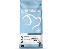 Euro-Premium Puppy Large Kip - Rijst 12 kg
