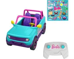 Hot Wheels Barbie SUV met Afstandsbediening - Roze RC Voertuig