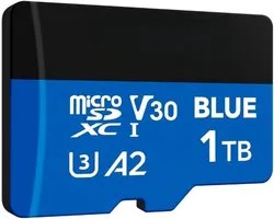 1TB Micro SD - Inclusief Adapter - Hoge Snelheid