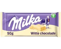 Milka Chocolade Reep Wit Flowpack (24x 90gr)