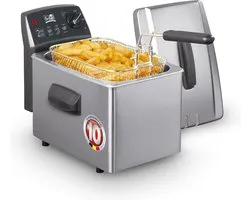FRITEL Turbo SF 4154 - Frituurketel / Friteuse / Friteuse - 3 liter - Dubbel Verwarmingselement – Energiezuinig - 2400W