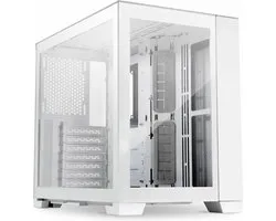 Lian Li O11 Dynamic Mini Snow Edition Midi-tower Gaming-behuizing, Behuizing Wit Zijvenster
