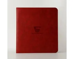 Gemloader Premium Graded Card Binder voor PSA, BGS en andere slabs van vergelijkbaar formaat [28 slots – 2x2 indeling] Rood