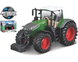Bburago Fendt 1050 - Modelauto - Schaal 10 CM - Groen/Rood/Wit