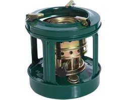 Kampeer Kooktoestel - Petroleumbrander Outdoor - Buiten Koken - Winddicht Ontwerp - 18 cm Hoog - Legergroen