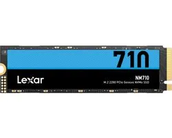 Lexar NM710 - Interne SSD - PCI Express 4.0 x 4 - NVMe M.2 - 3d v-nand - 500 GB