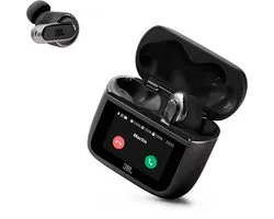 JBL Tour Pro 3 - Draadloze Oortjes met Noise Cancelling - Smart Case met Touchscreen - True Wireless Bluetooth - Hi-Res Audio (LDAC) - 50 uur - Zwart
