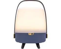 Kooduu Lite-Up Play Mini - Draagbare Speaker Lamp - Krachtig Geluid - Warm Wit Licht - Ocean Blue